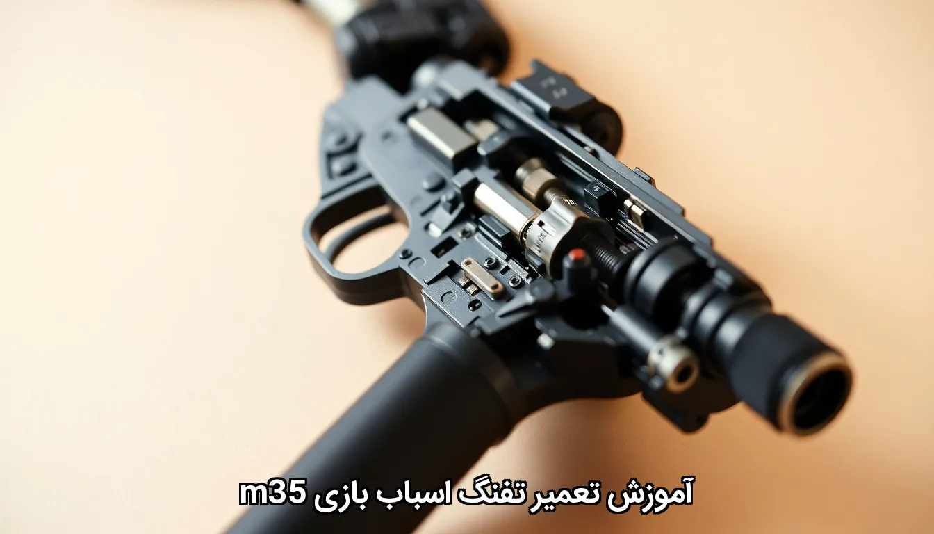 آموزش تعمیر تفنگ اسباب بازی m35