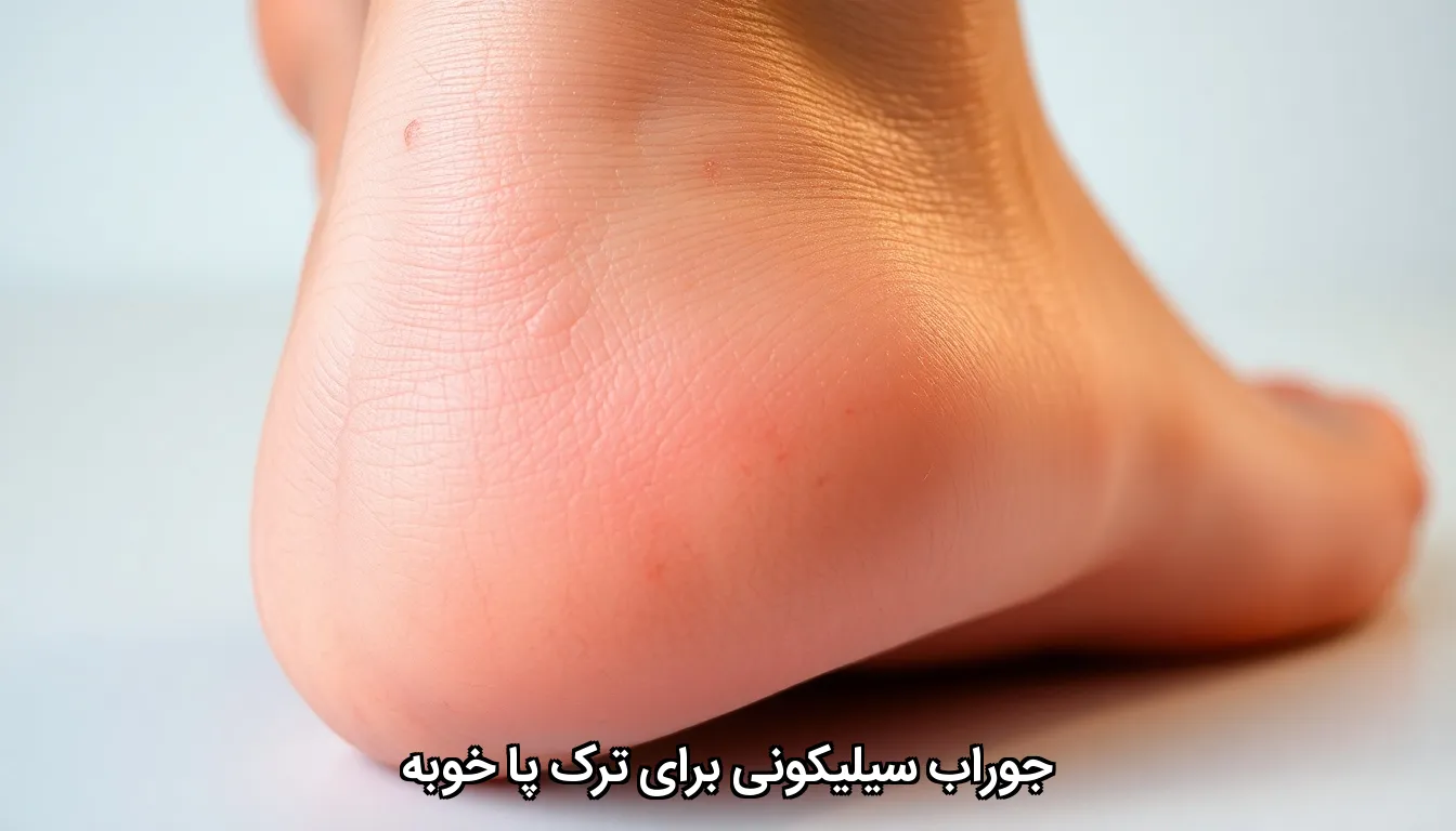 جوراب سیلیکونی برای ترک پا خوبه