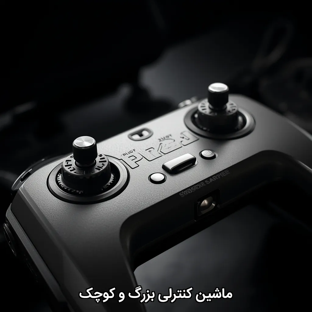 ماشین کنترلی بزرگ و کوچک
