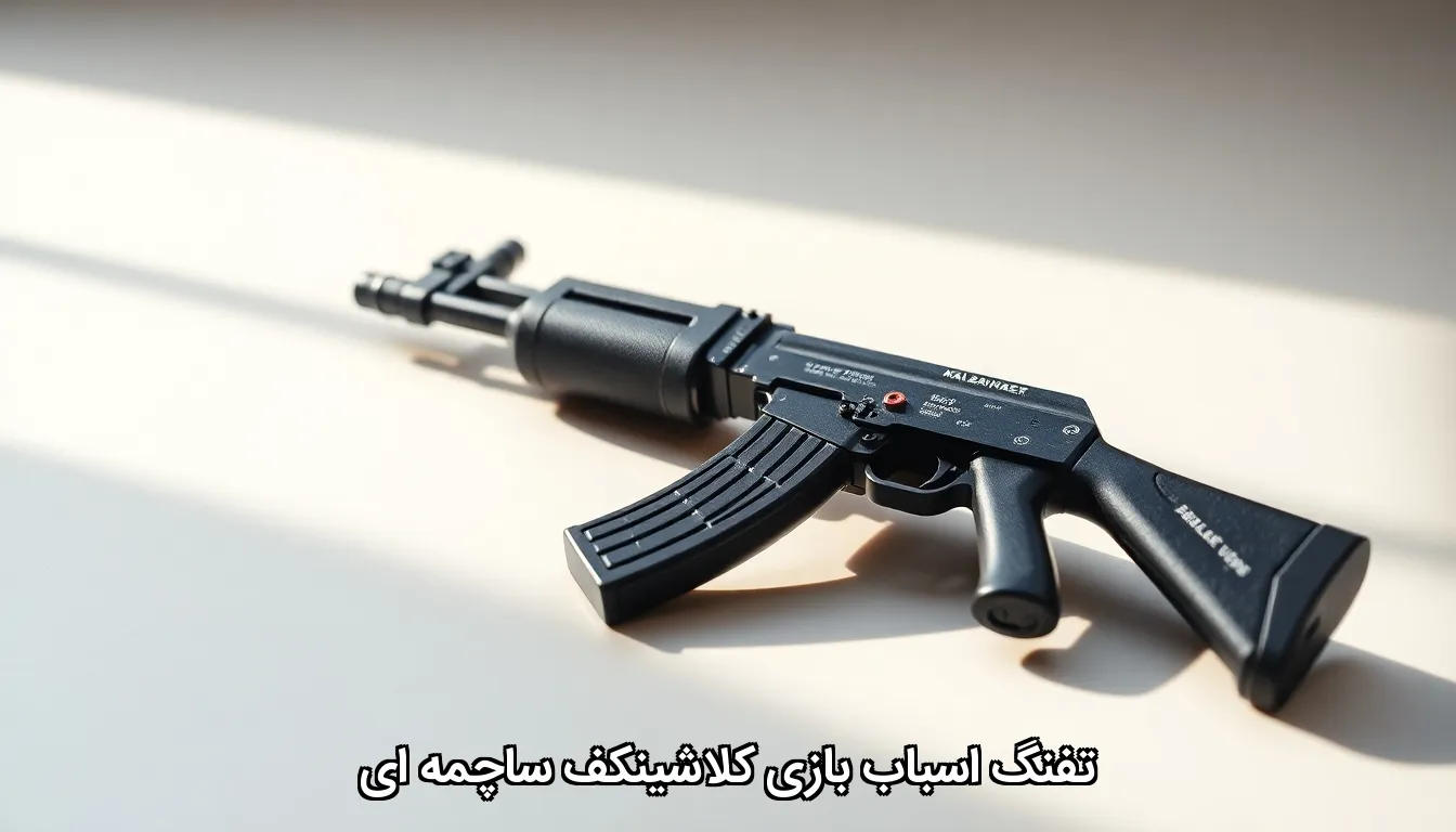 تفنگ اسباب بازی کلاشینکف ساچمه ای