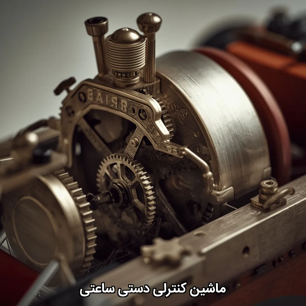 ماشین کنترلی دستی ساعتی