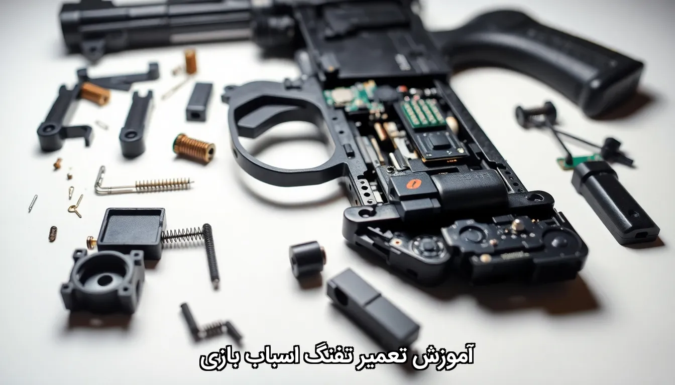 آموزش تعمیر تفنگ اسباب بازی