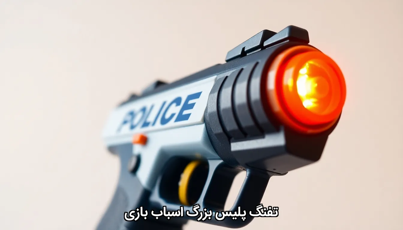 تفنگ پلیس بزرگ اسباب بازی