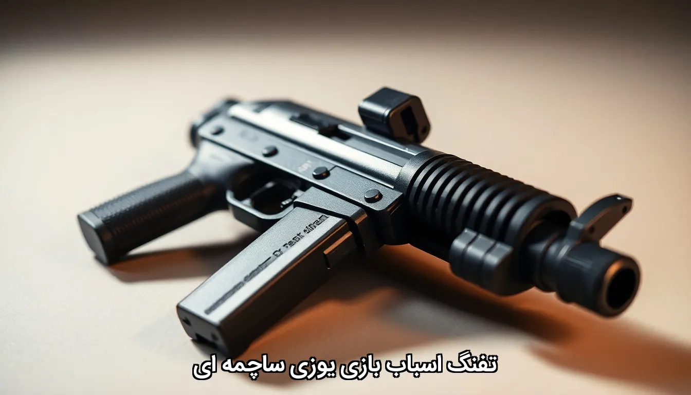 تفنگ اسباب بازی یوزی