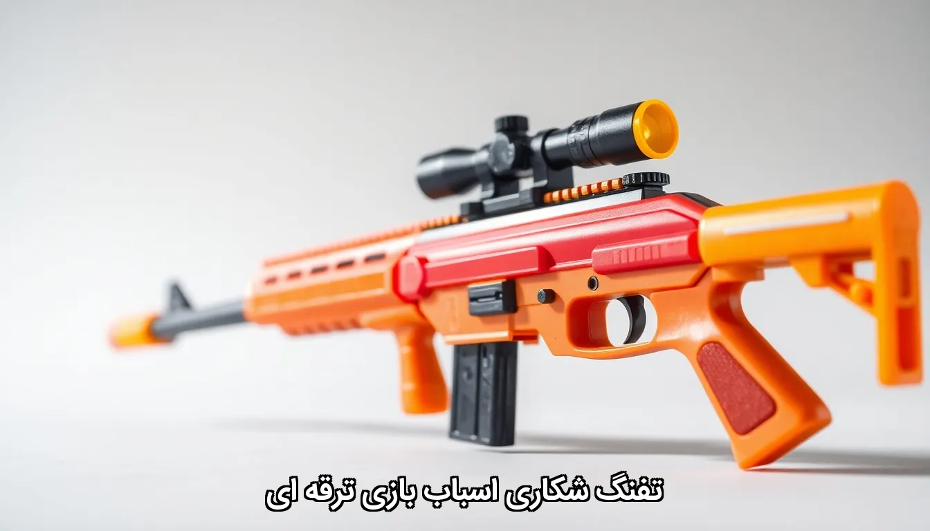 تفنگ شکاری اسباب بازی ترقه ای
