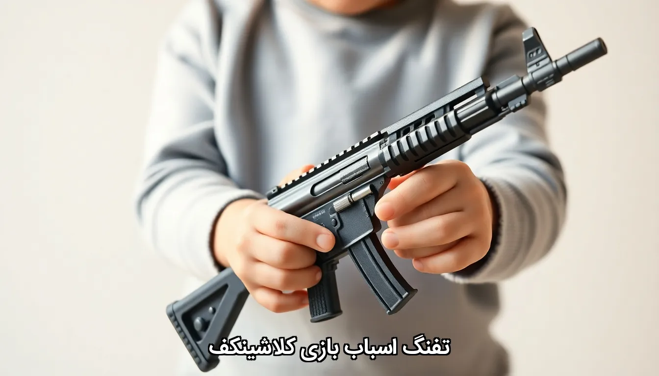 تفنگ اسباب بازی کلاشینکف