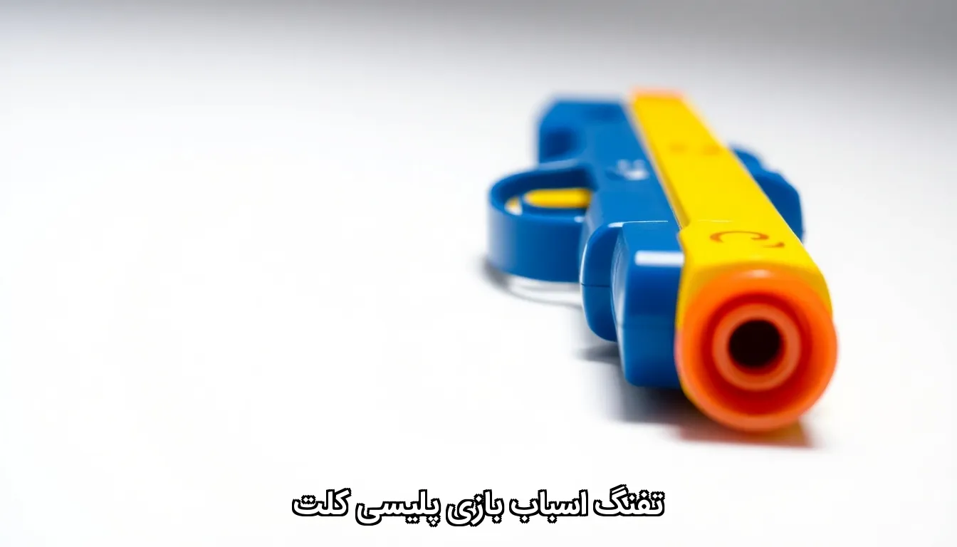 تفنگ اسباب بازی پلیسی کلت