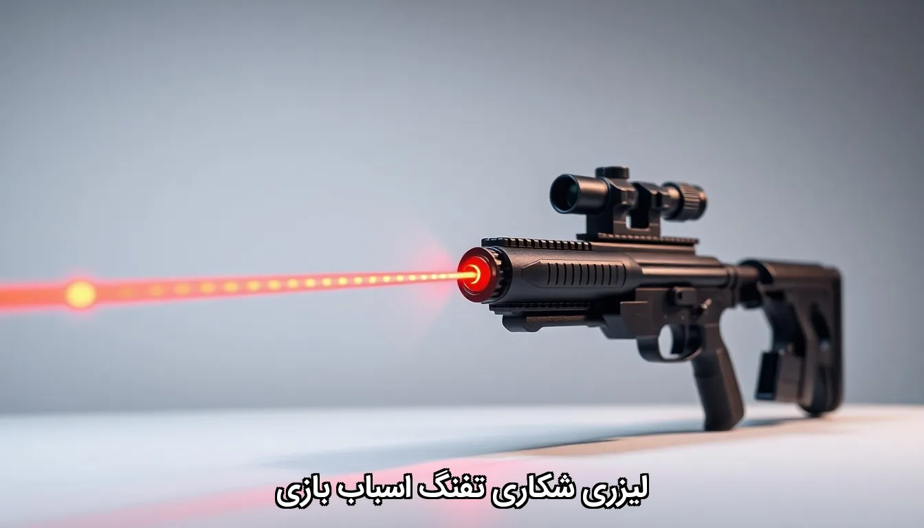 لیزری شکاری تفنگ اسباب بازی