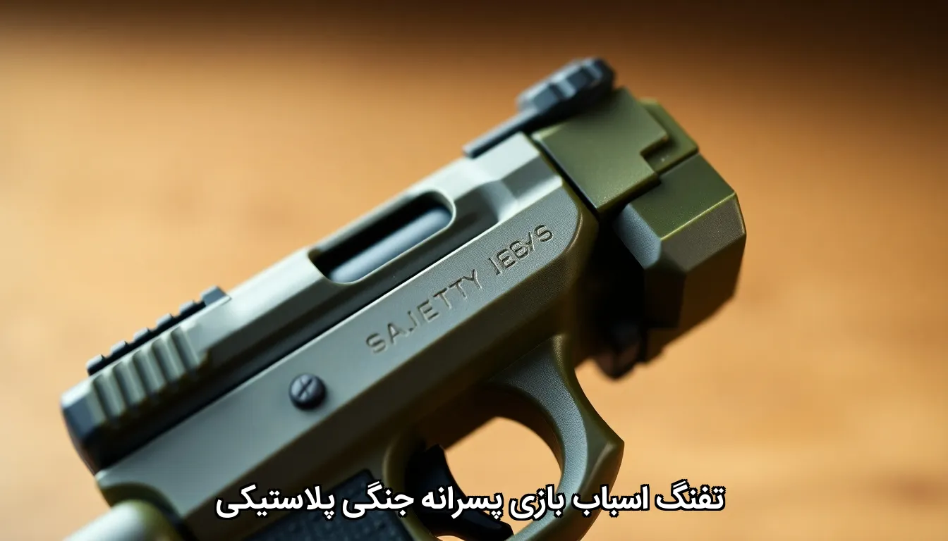تفنگ اسباب بازی پسرانه جنگی پلاستیکی