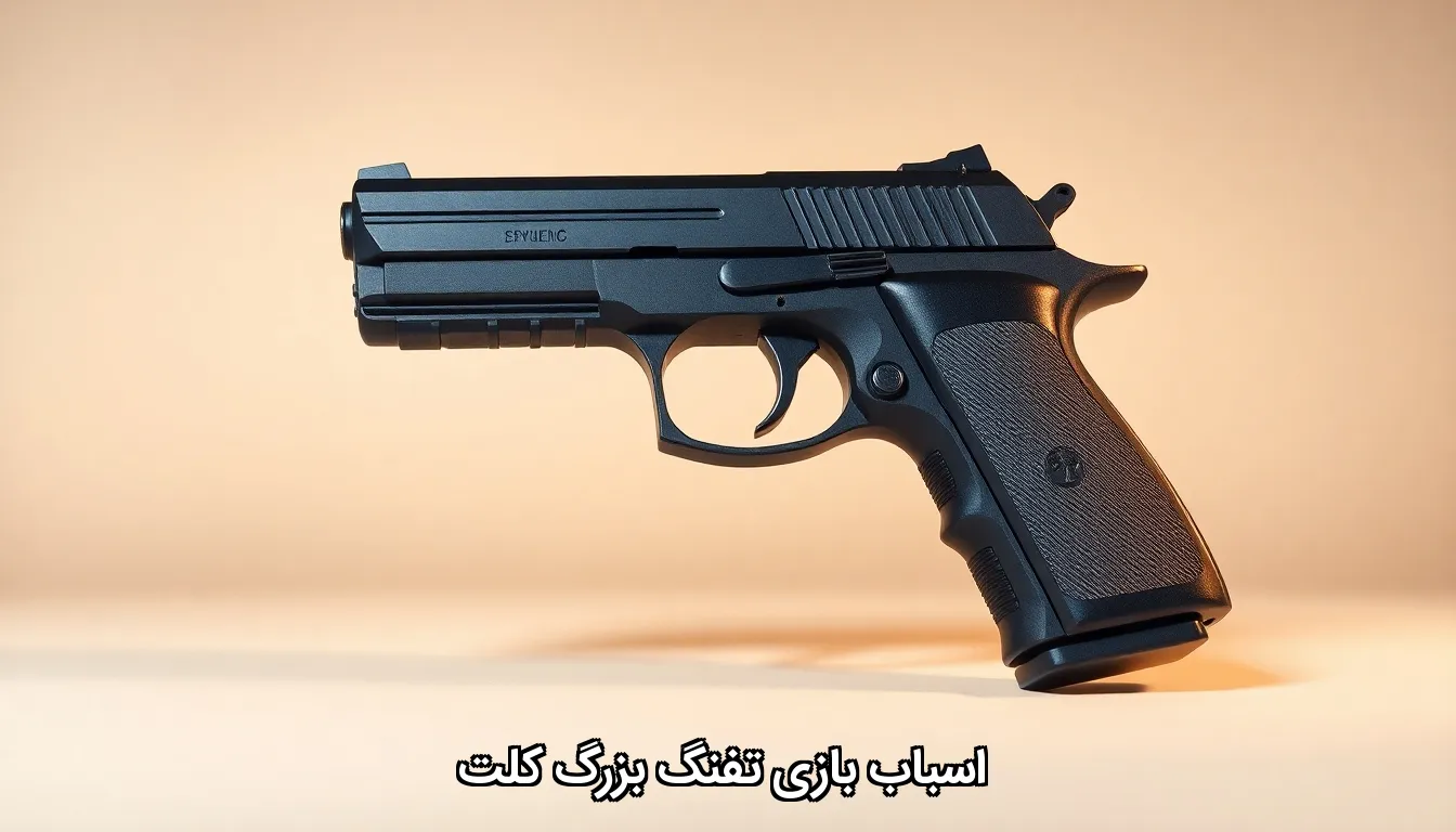 اسباب بازی تفنگ بزرگ کلت