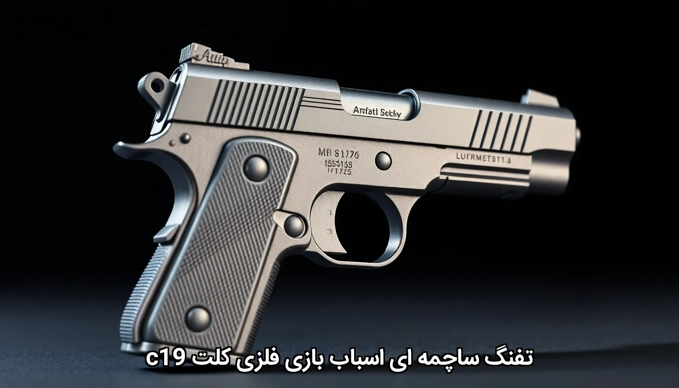 c19 تفنگ ساچمه ای اسباب بازی فلزی کلت