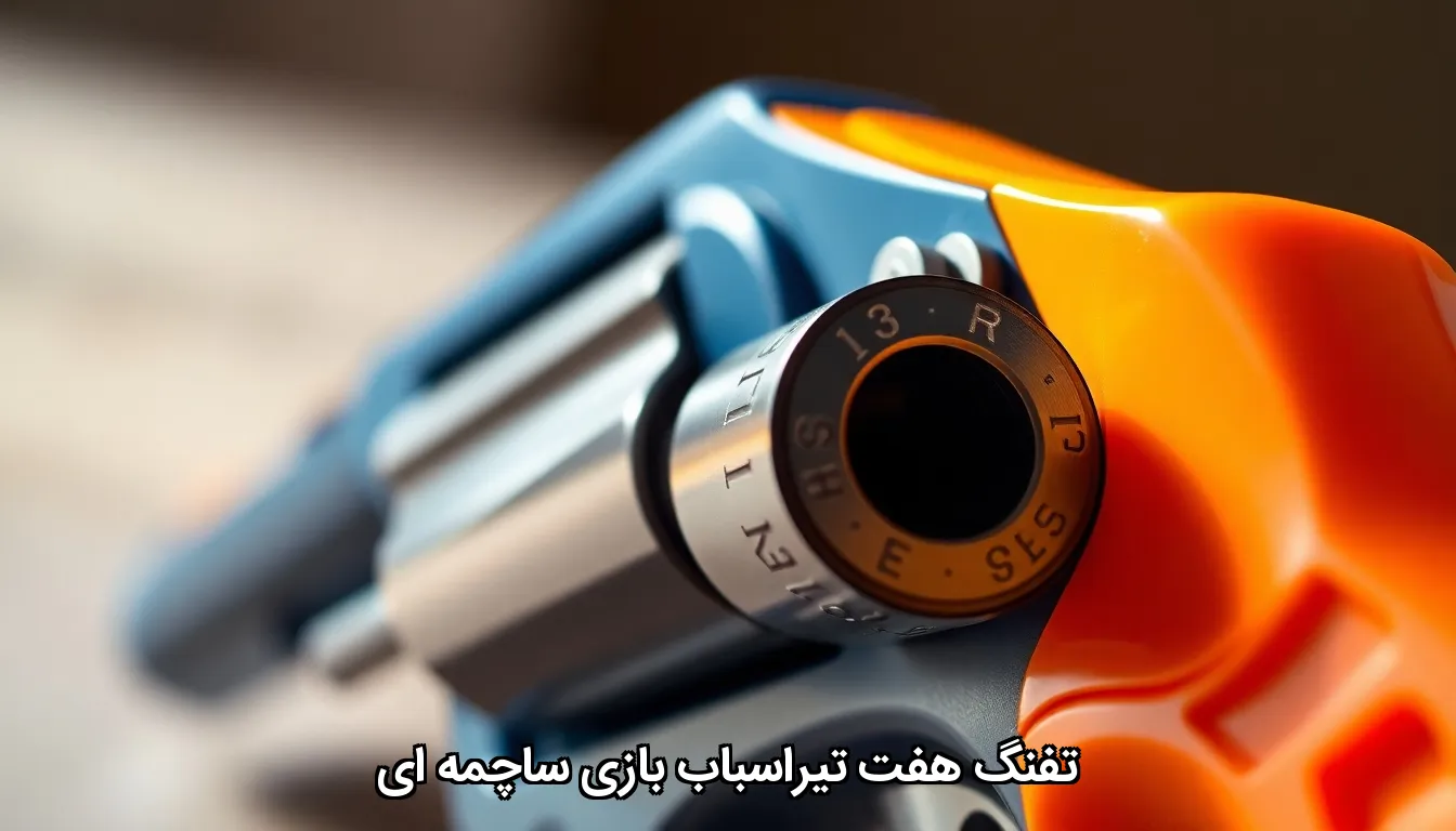 تفنگ هفت تیراسباب بازی ساچمه ای