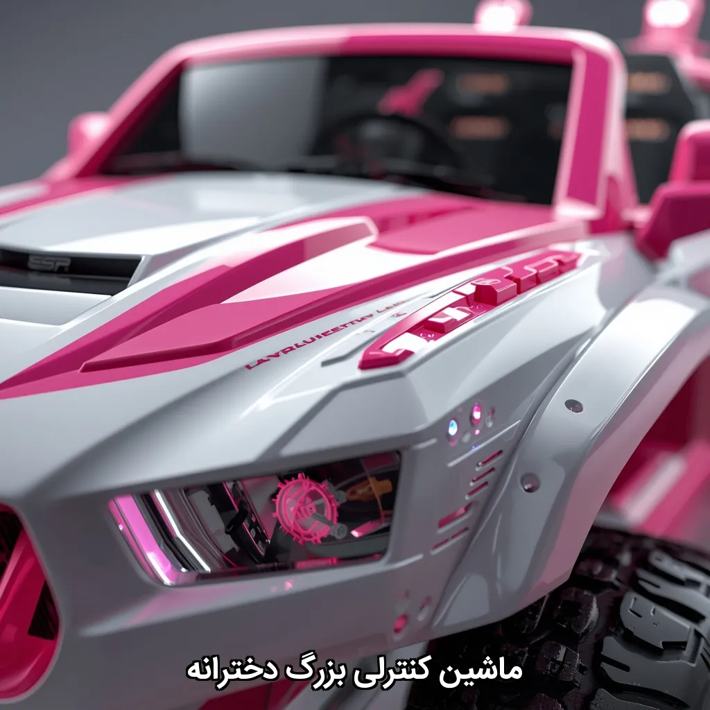 ماشین کنترلی بزرگ دخترانه