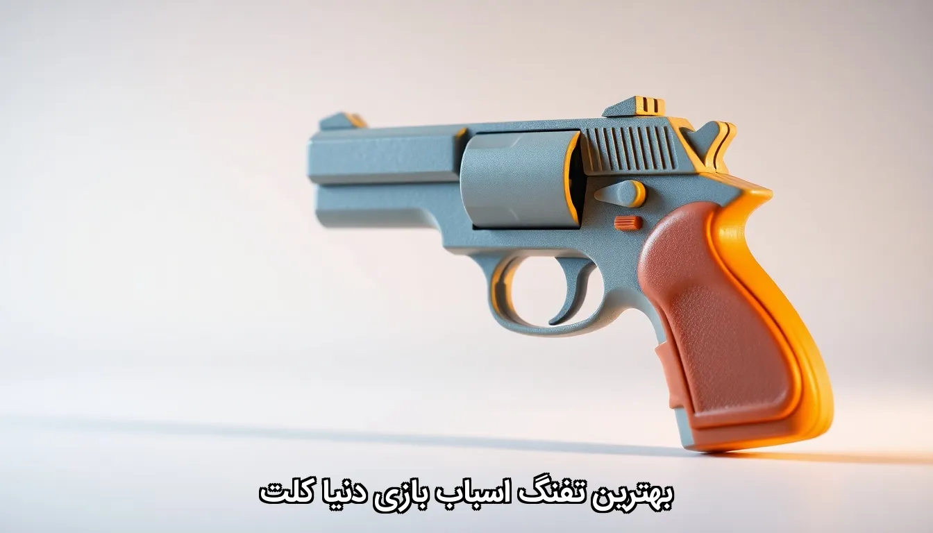 بهترین تفنگ اسباب بازی دنیا کلت