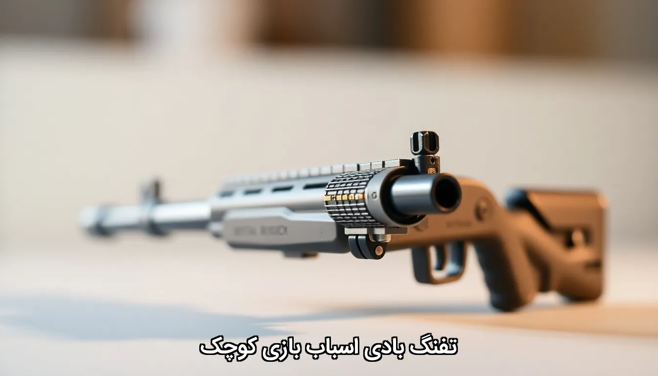 تفنگ بادی اسباب بازی کوچک