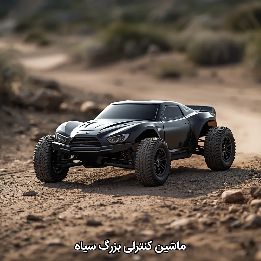 ماشین کنترلی بزرگ سیاه