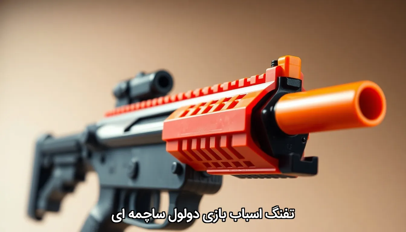 تفنگ اسباب بازی دولول ساچمه ای