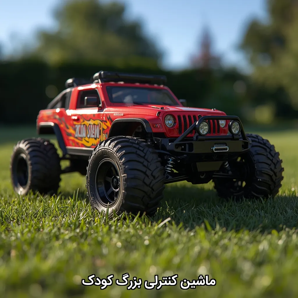 ماشین کنترلی بزرگ کودک