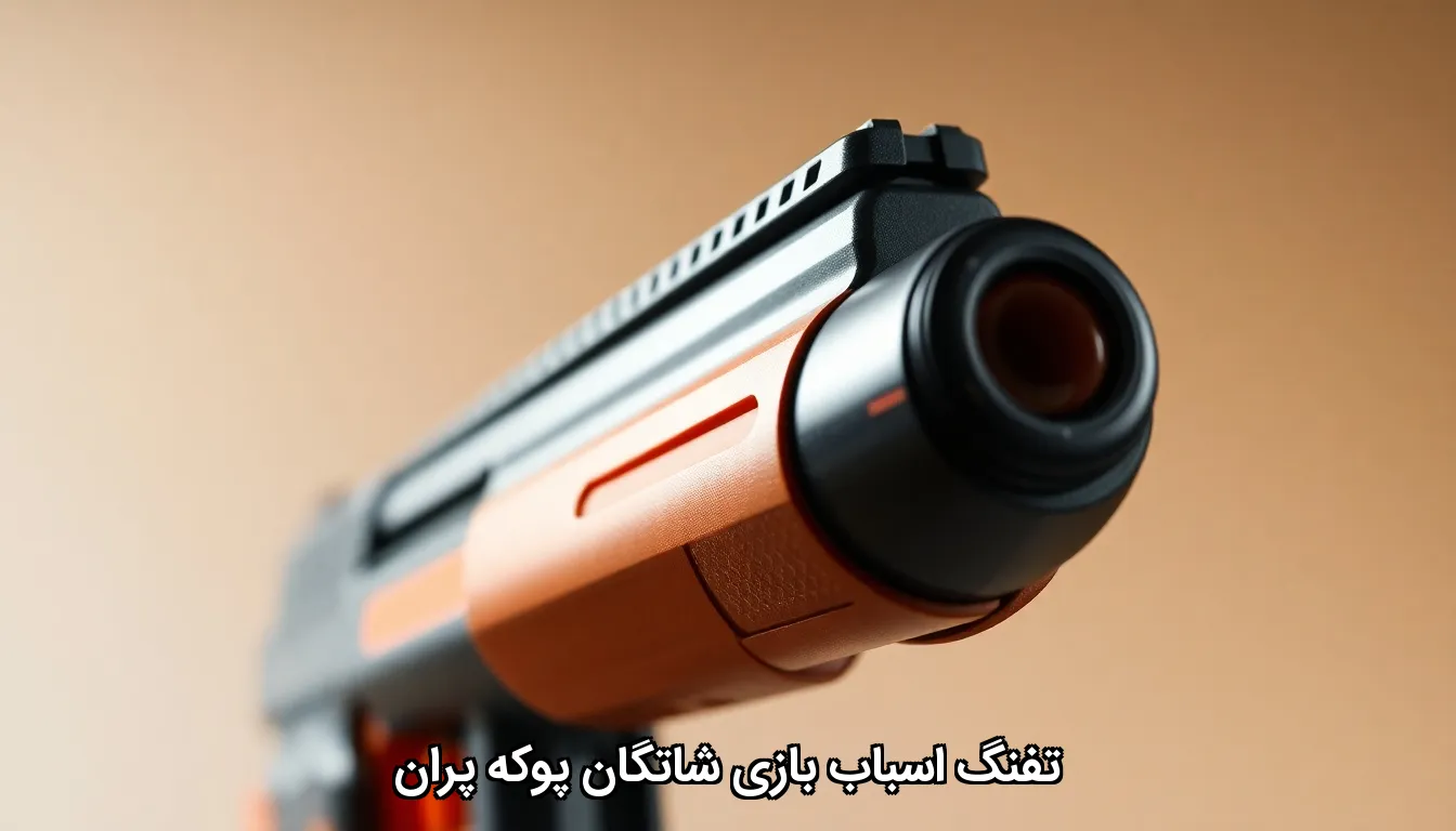 تفنگ اسباب بازی شاتگان پوکه پران