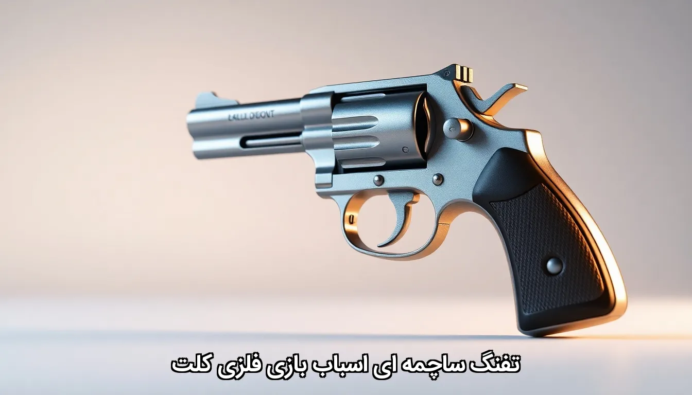تفنگ ساچمه ای اسباب بازی فلزی کلت