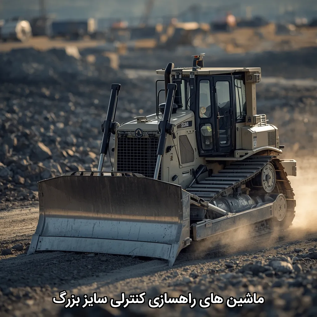 ماشین های راهسازی کنترلی سایز بزرگ