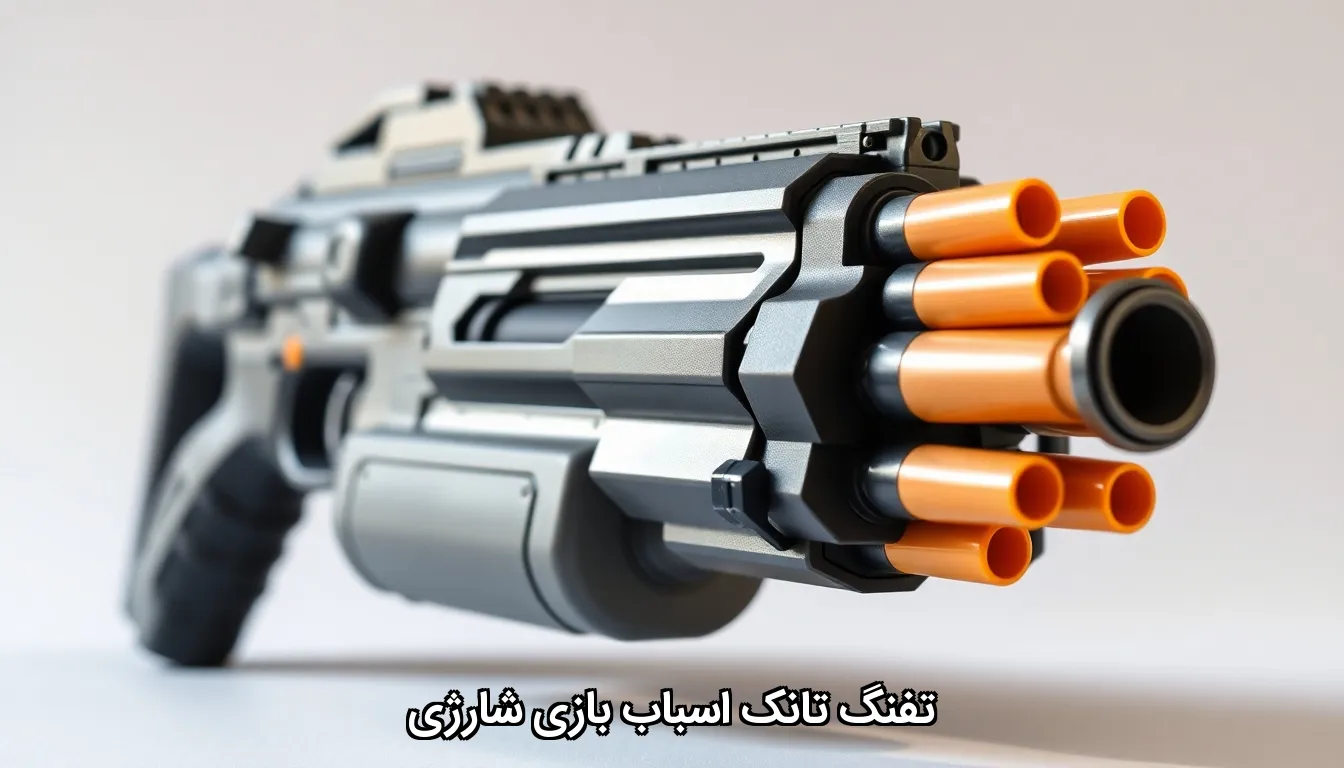 تفنگ تانک اسباب بازی شارژی