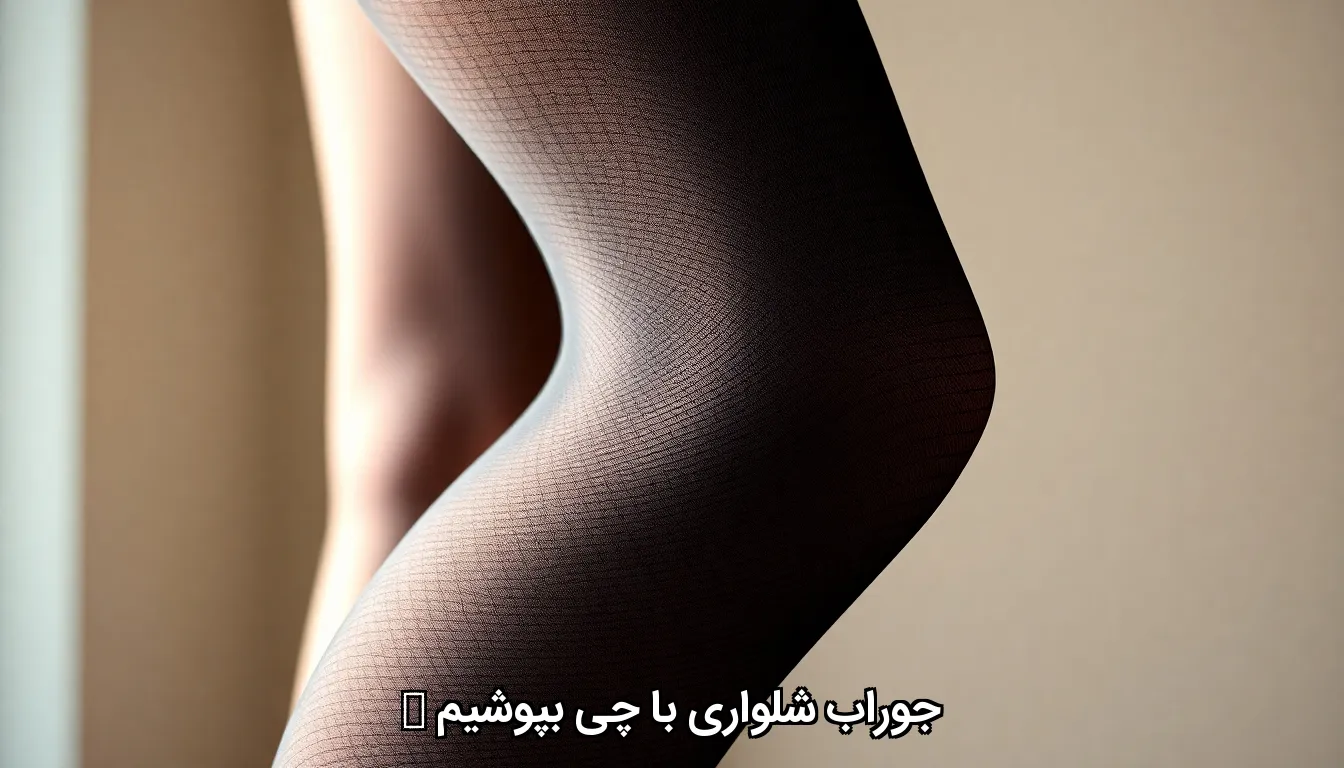 جوراب شلواری با چی بپوشیم