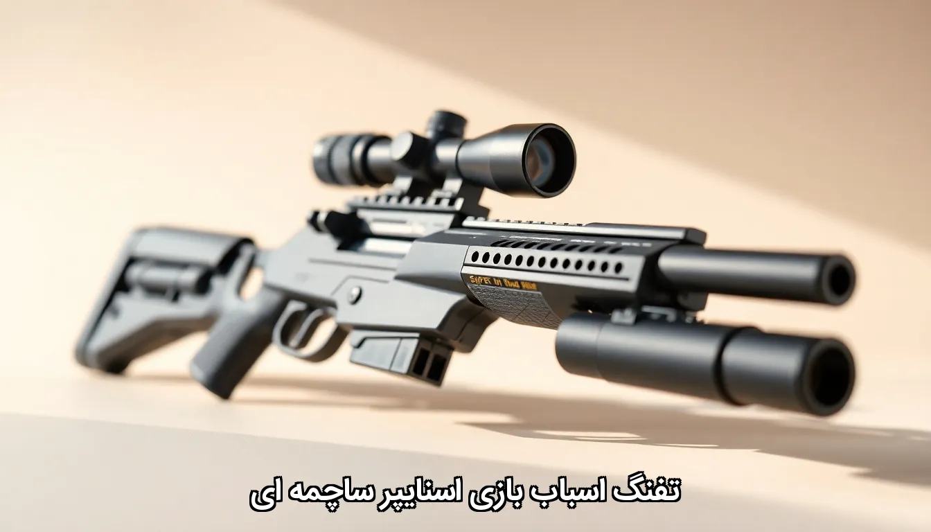 تفنگ اسباب بازی اسنایپر ساچمه ای