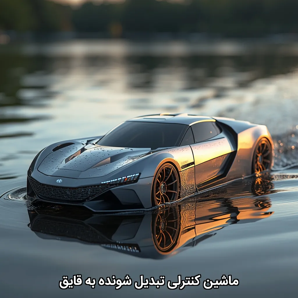 ماشین کنترلی تبدیل شونده به قایق