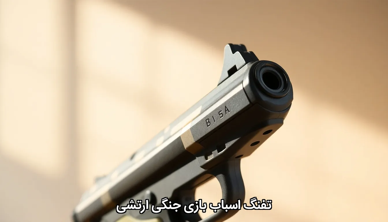 تفنگ اسباب بازی جنگی ارتشی