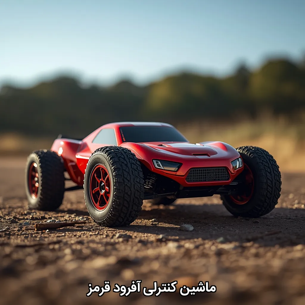 ماشین کنترلی آفرود قرمز