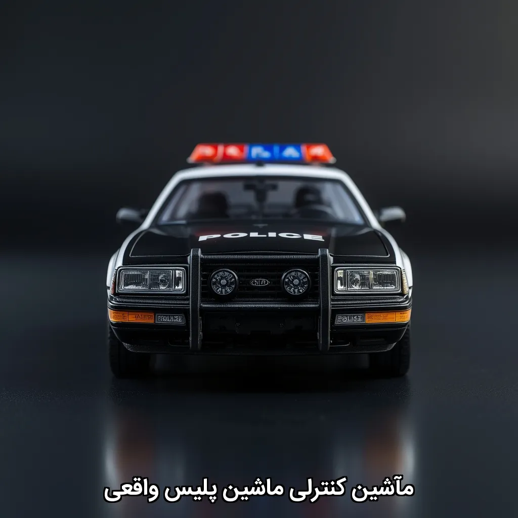 ماشین کنترلی ماشین پلیس واقعی