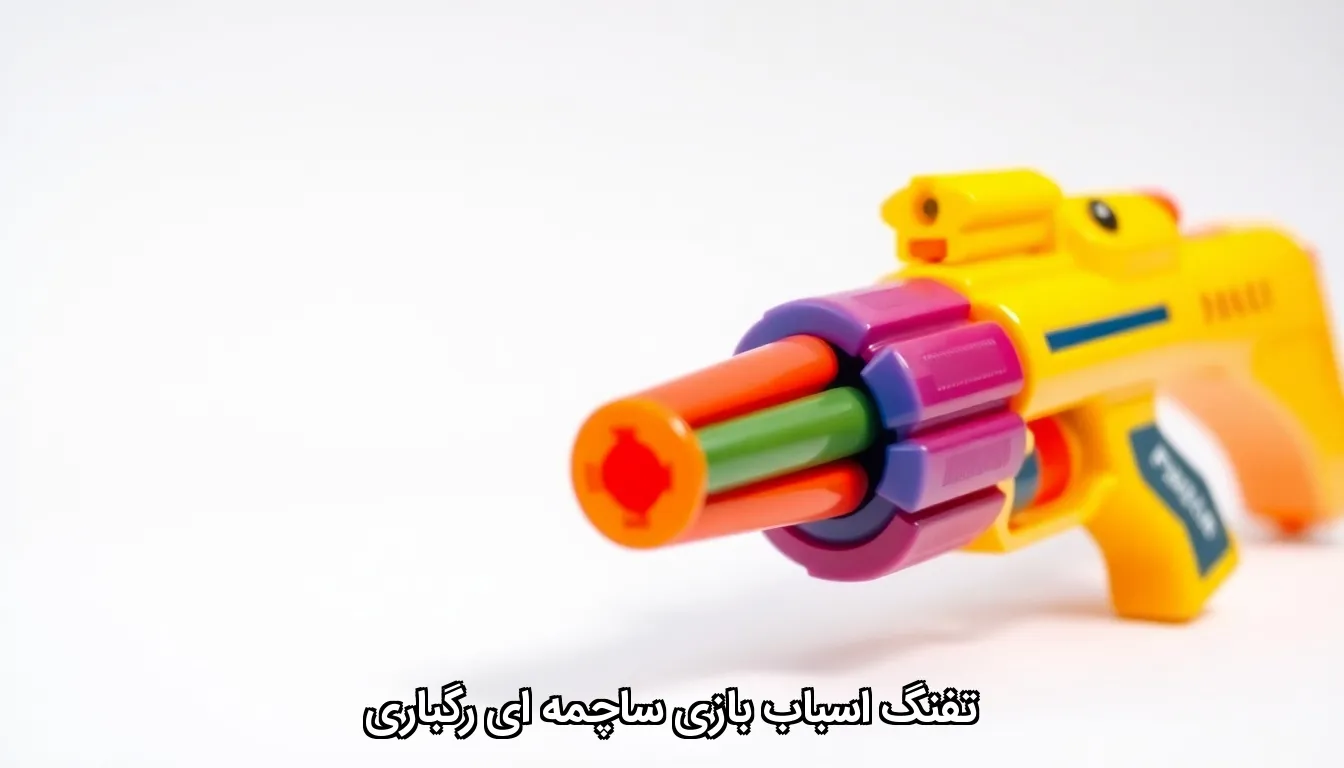 تفنگ اسباب بازی ساچمه ای رگباری