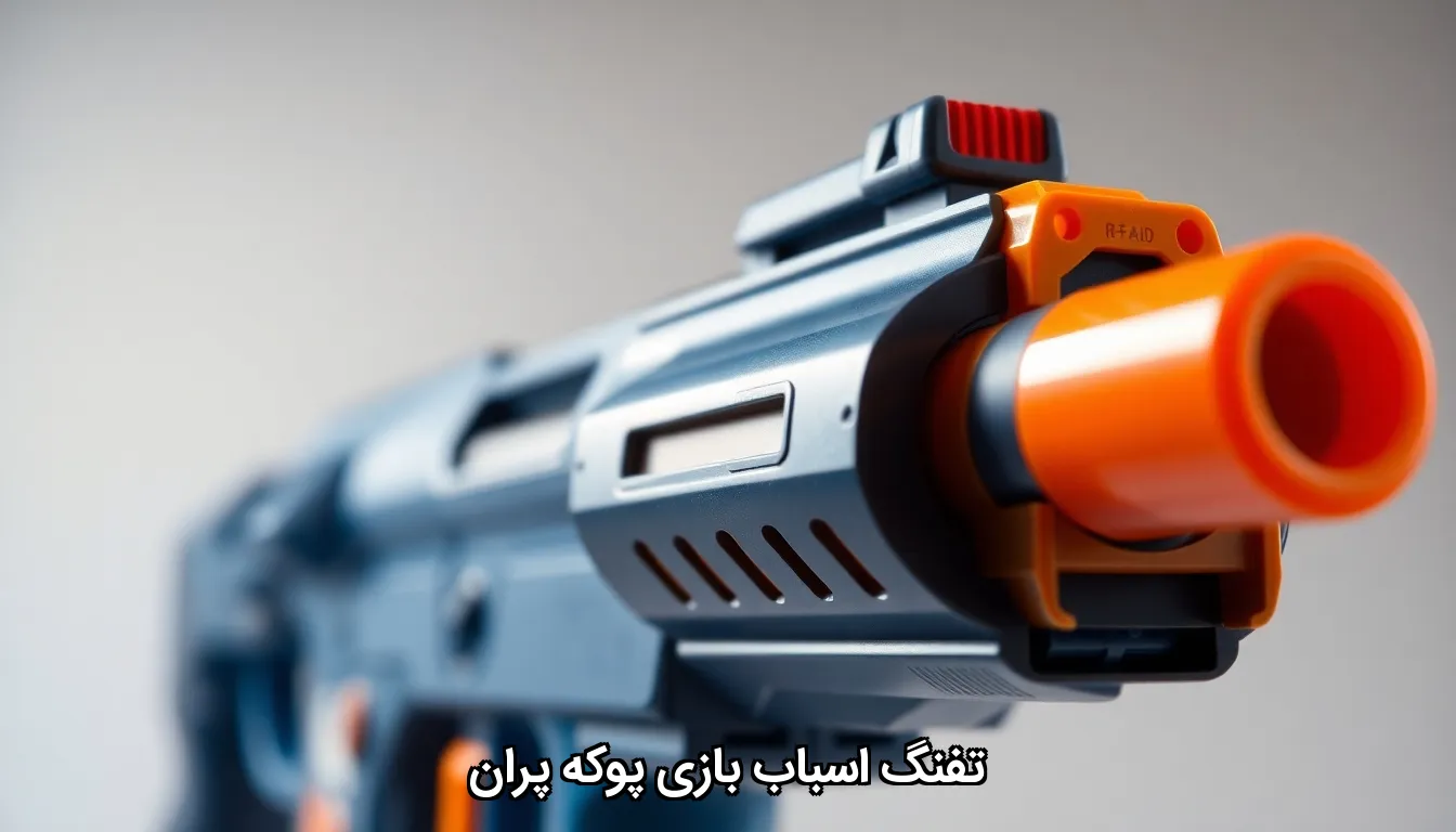 تفنگ اسباب بازی پوکه پران