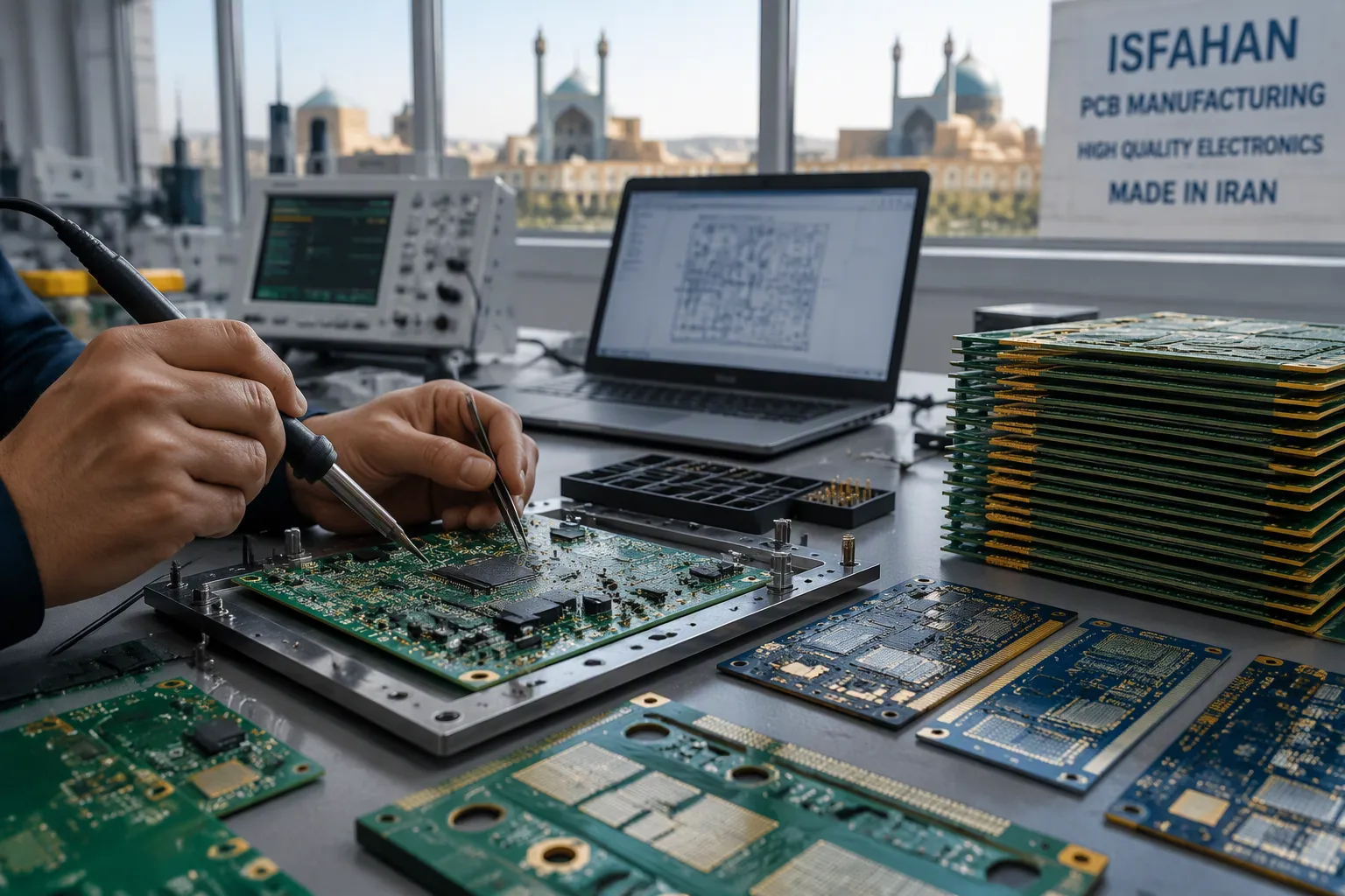 تولید pcb در اصفهان