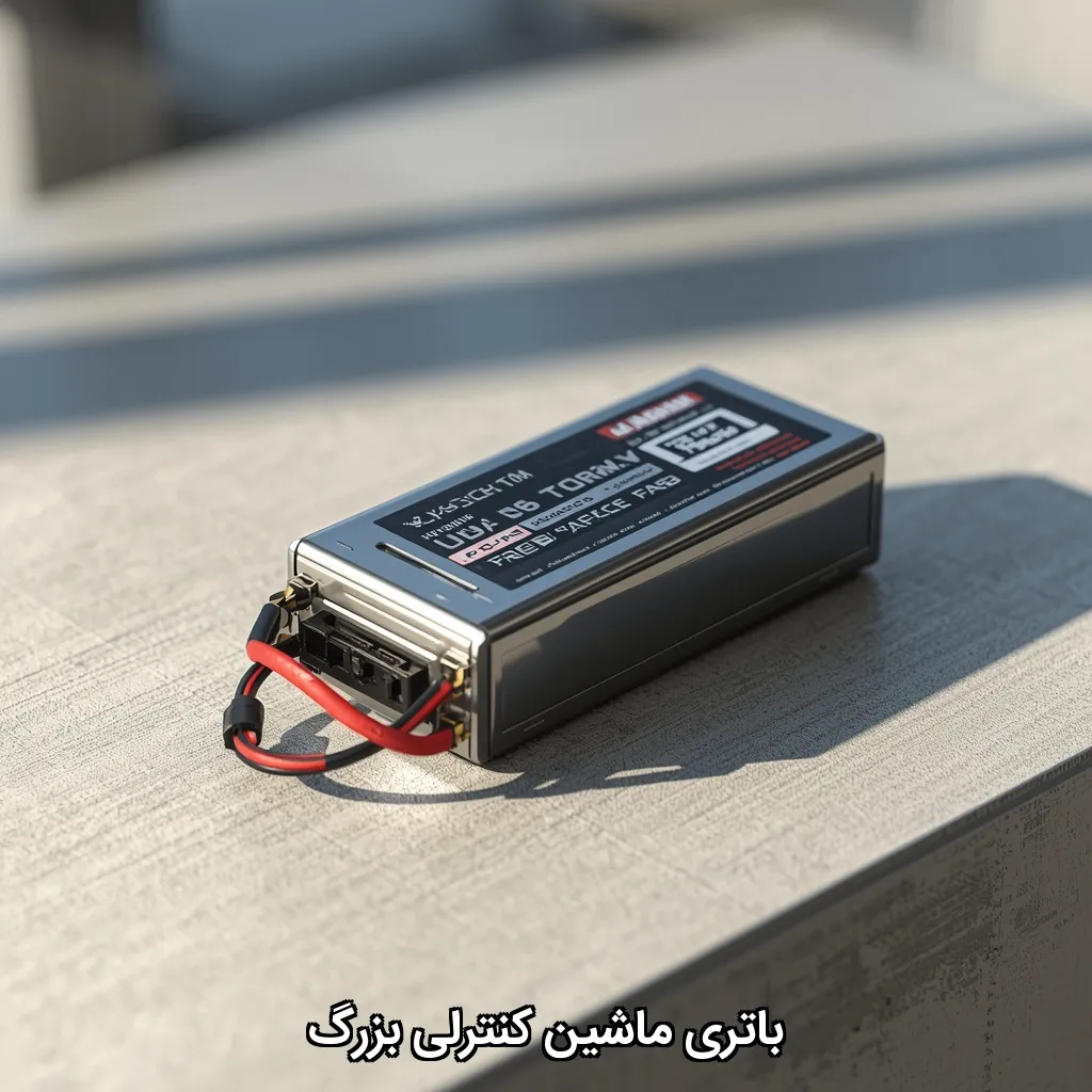 باتری ماشین کنترلی بزرگ