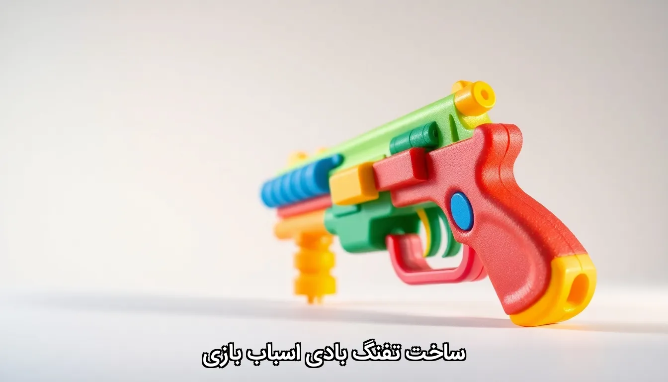 ساخت تفنگ بادی اسباب بازی
