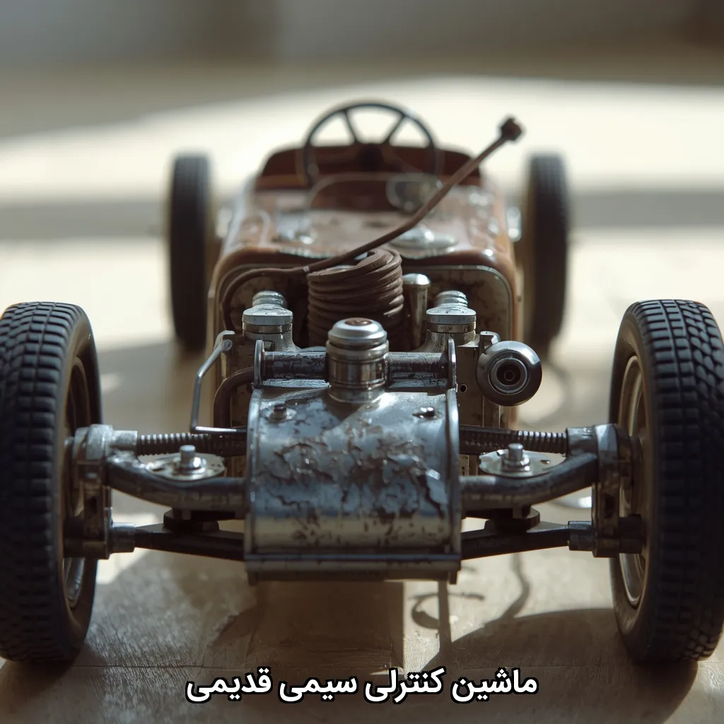 ماشین کنترلی سیمی قدیمی