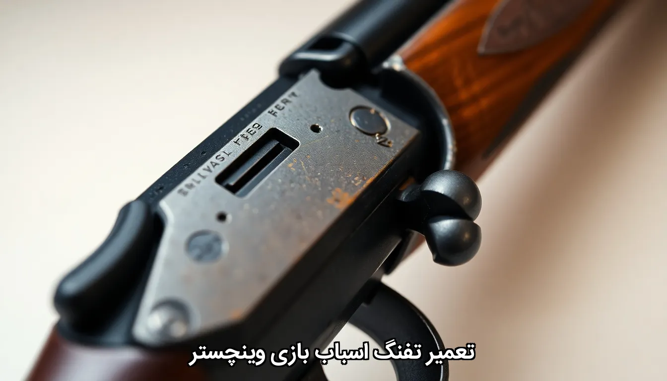 تعمیر تفنگ اسباب بازی وینچستر