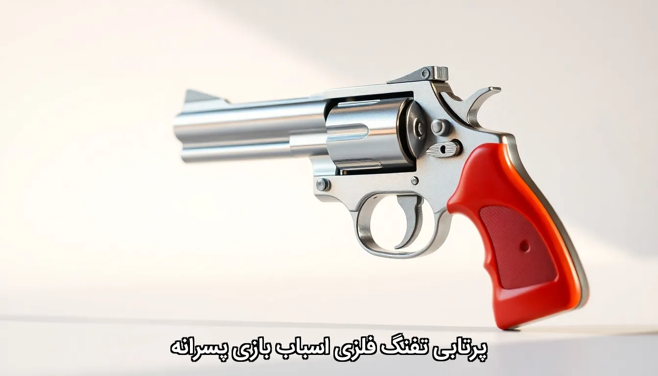 پرتابی تفنگ فلزی اسباب بازی پسرانه