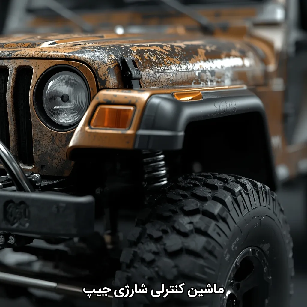 ماشین کنترلی شارژی جیپ