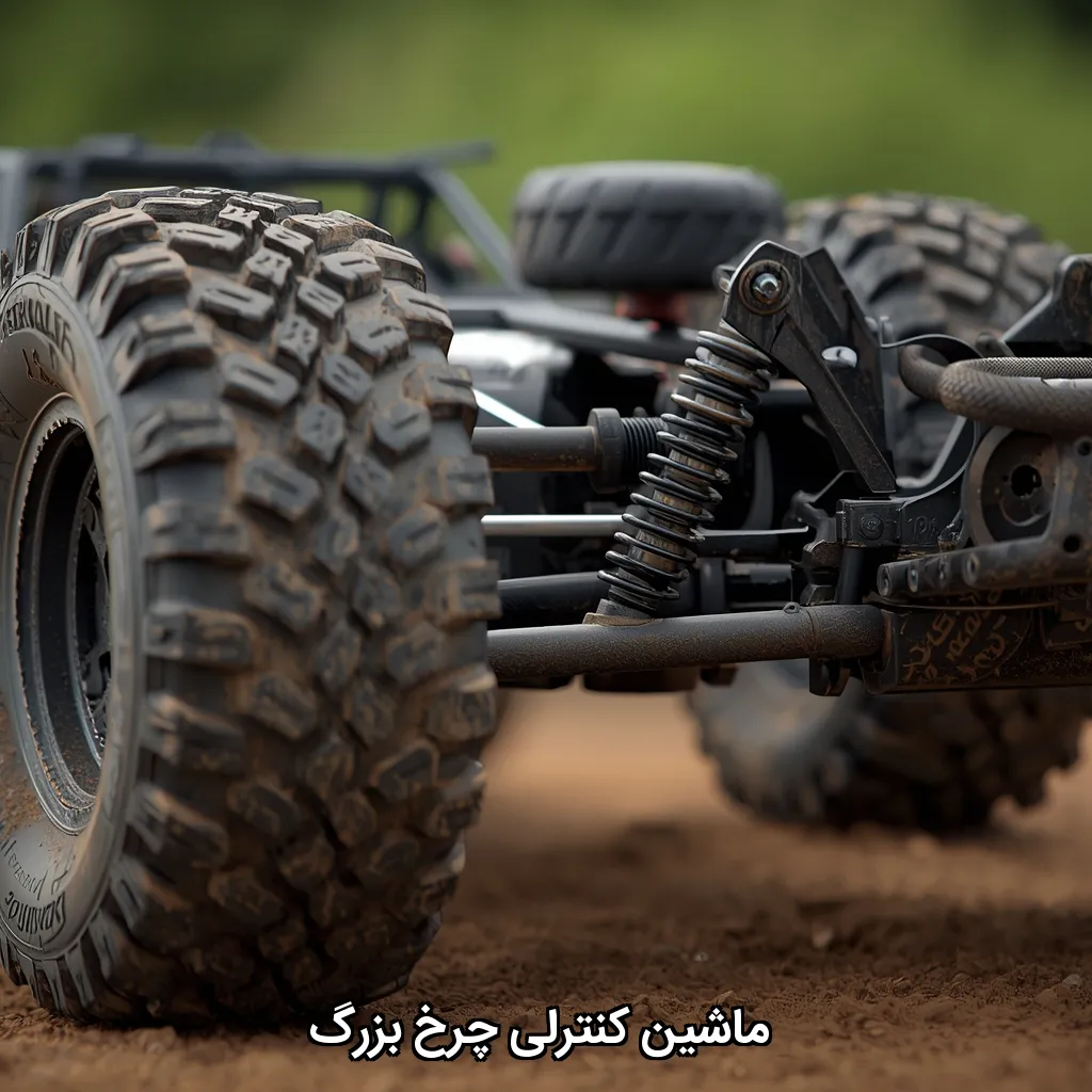 ماشین کنترلی تایر بزرگ