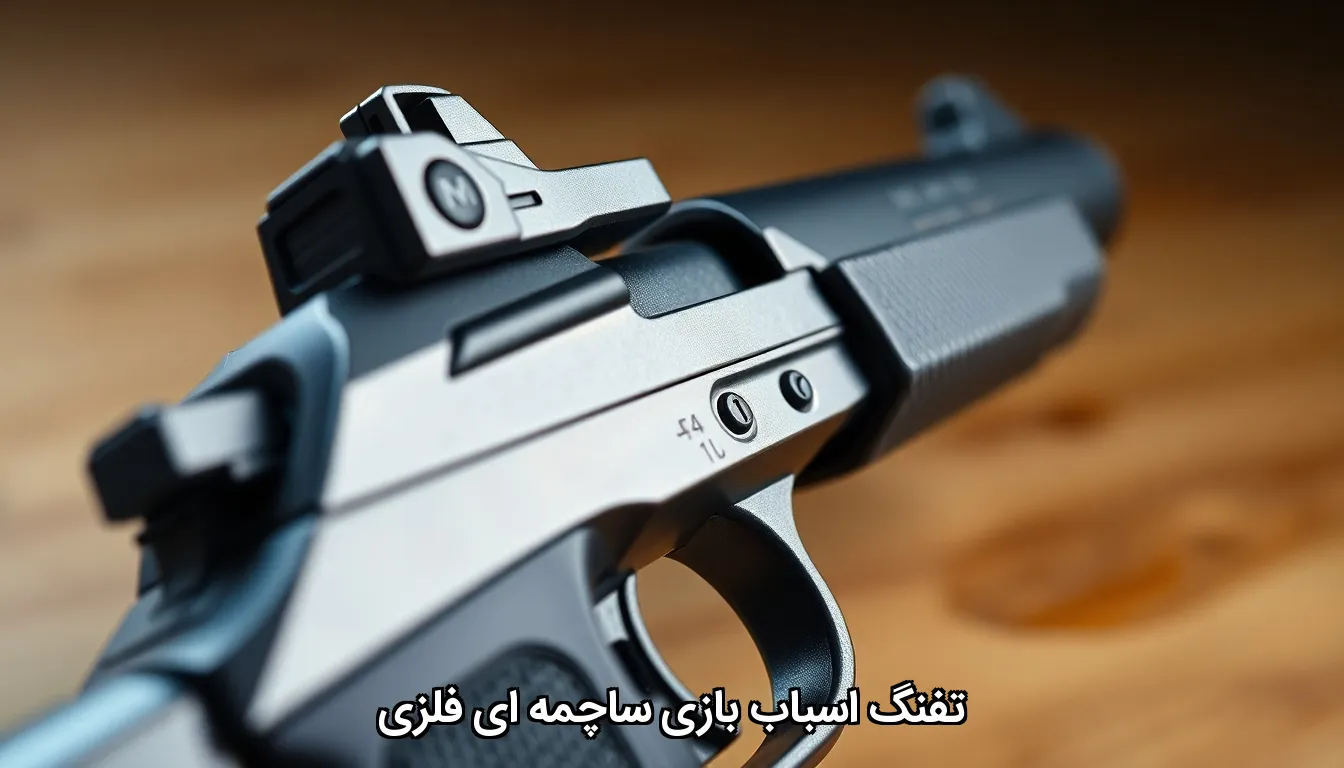 تفنگ اسباب بازی ساچمه ای فلزی