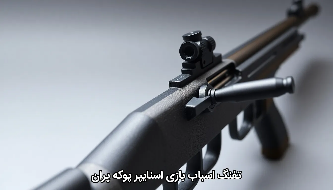 تفنگ اسباب بازی اسنایپر پوکه پران