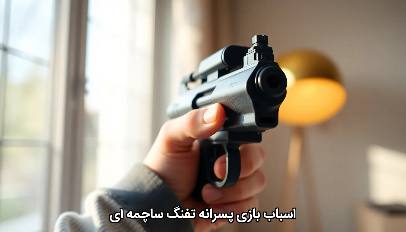 اسباب بازی پسرانه تفنگ ساچمه ای