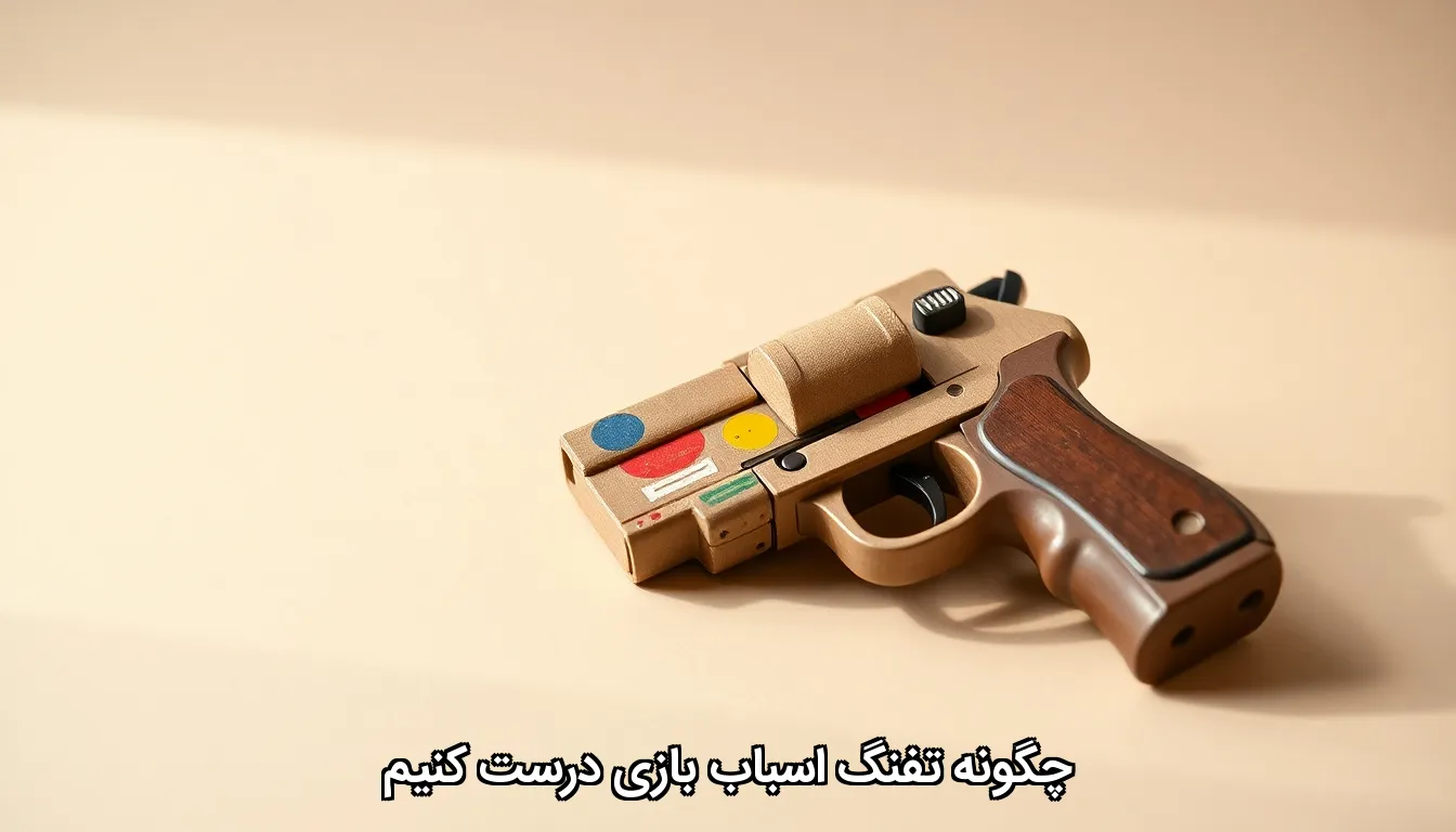 چگونه تفنگ اسباب بازی درست کنیم