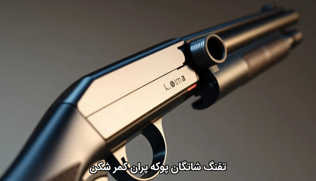 تفنگ شاتگان پوکه پران کمر شکن
