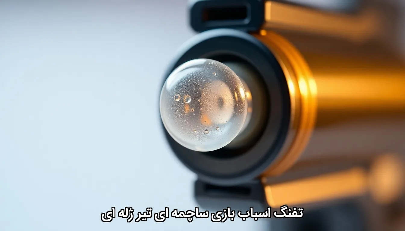 تفنگ اسباب بازی ساچمه ای تیر ژله ای