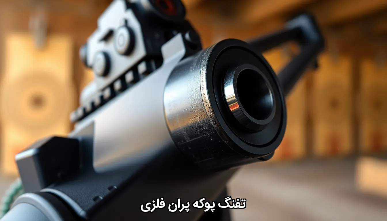 تفنگ پوکه پران فلزی
