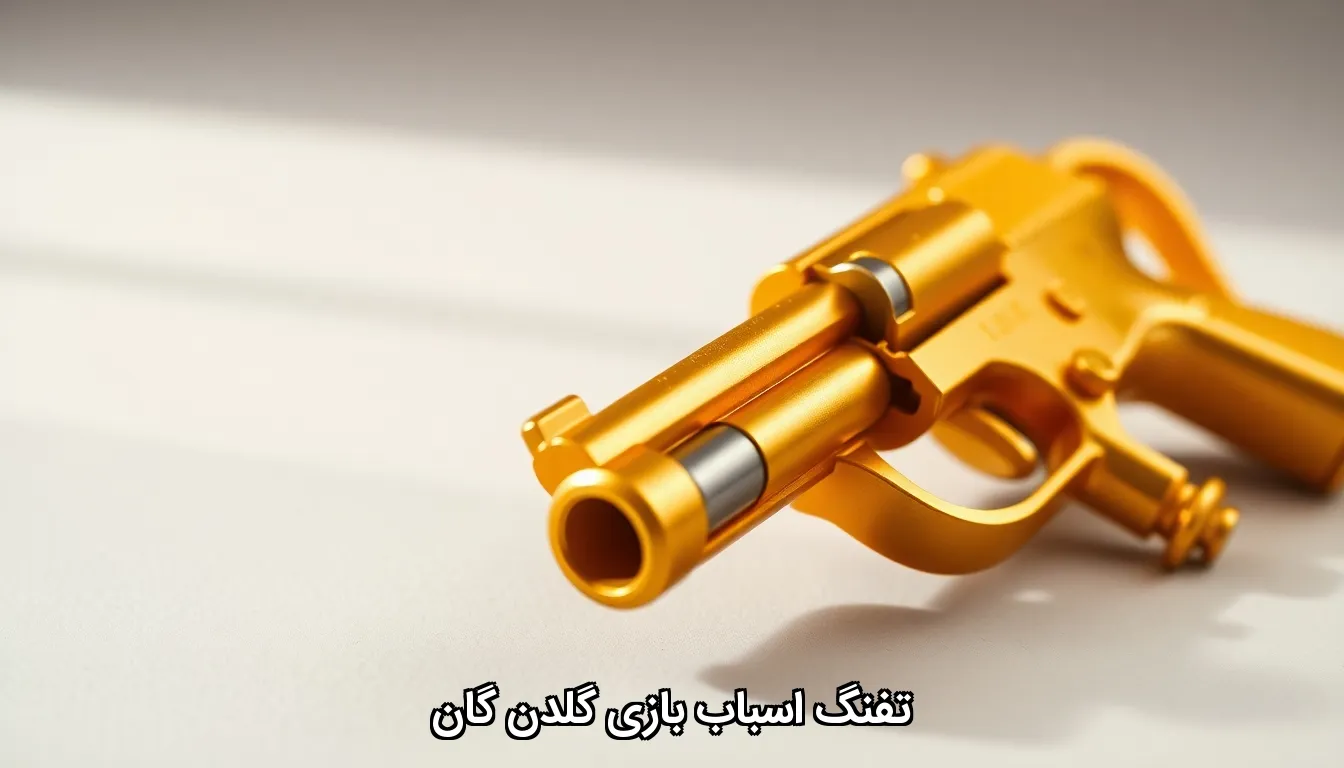 تفنگ اسباب بازی گلدن گان